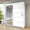 Sliding Mirror Door Wardrobe-Lyon 150 cm