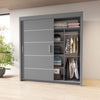 Sliding Mirror Door Wardrobe-Lyon 150 cm